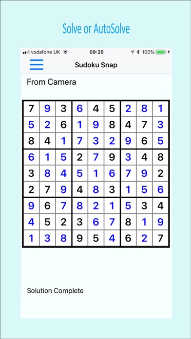 Sudoku Snap screenshot 3