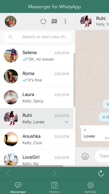 Messenger for WhatsApp - Chats