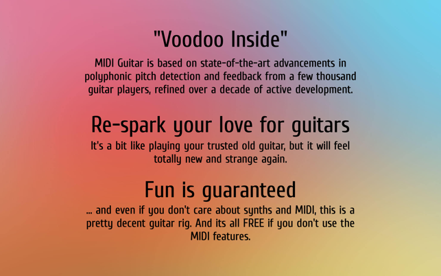 MIDI Guitar for GarageBand(圖2)-速報App