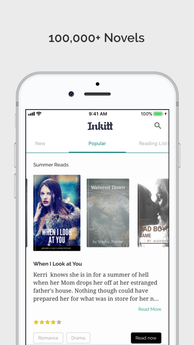Inkitt: Books, Novels, Stories screenshot 1