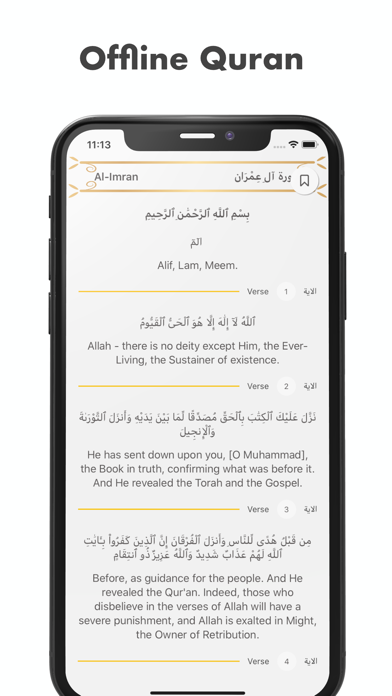 Screenshot #1 pour Holy Quran Simple Edition