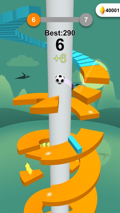 Jump Ball-Bounce On Tower Tile screenshot 4