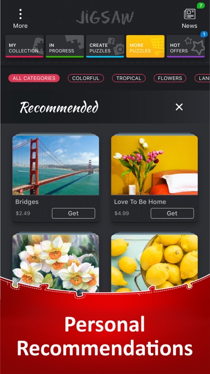 Jigsaw Puzzle Collection HD screenshot-4