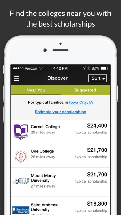 How to cancel & delete College Scholarship Calculator from iphone & ipad 1