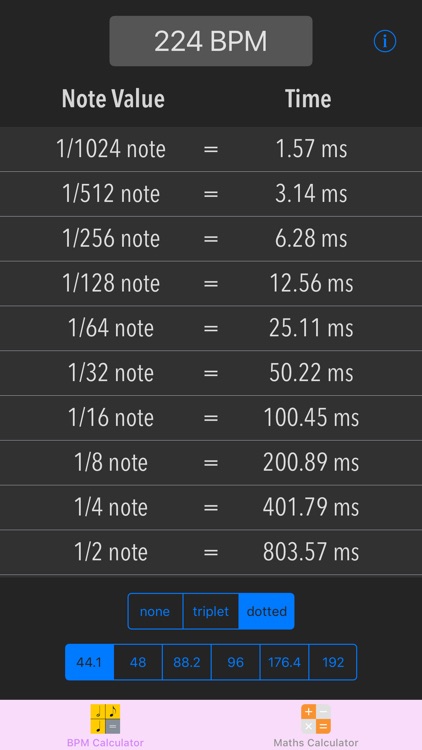 Calc4Musicians screenshot-3