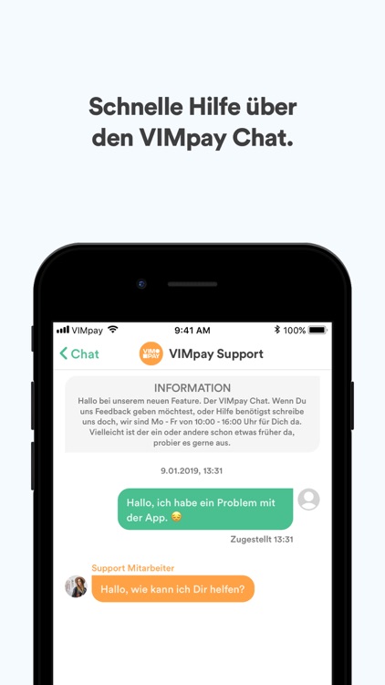 VIMpay – so wird bezahlt