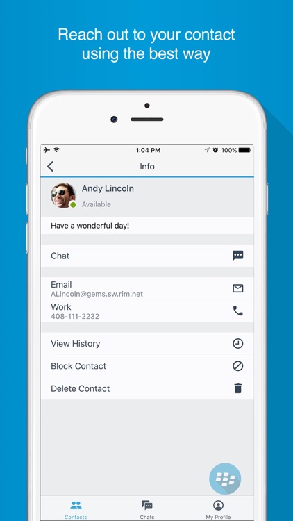 BlackBerry Connect screenshot-3