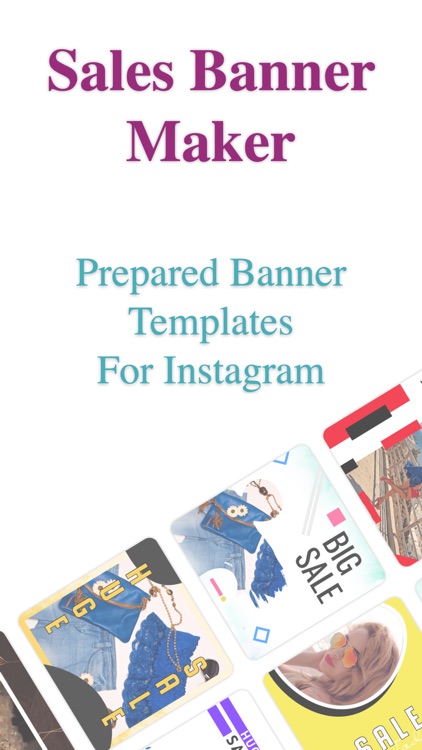 Sales Banner Maker For Insta