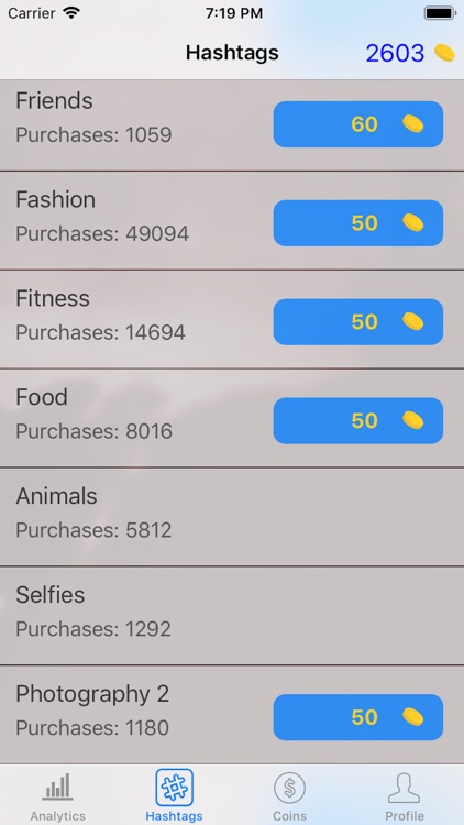 Spy for Instagram Hashtags