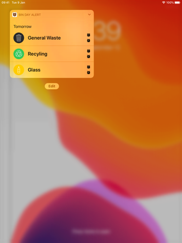 Bin Day Alert screenshot 2