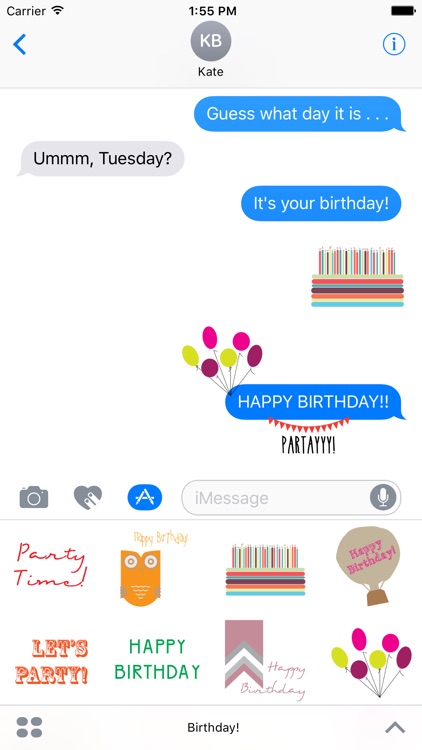 Birthday! Stickers