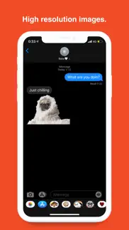 real pug stickers iphone screenshot 3