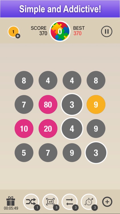 Puzzle 10 - Merge Numbers screenshot-0
