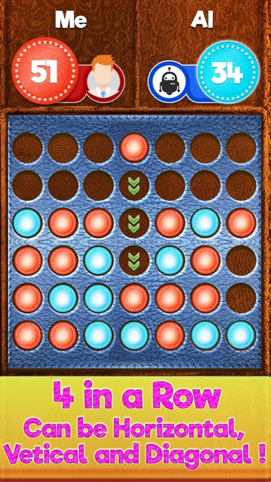 4 in a Row Puzzle Connect Game screenshot 4