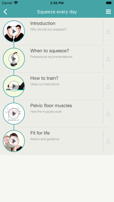 Pelvic Floor Trainer – Squeeze during pregnancy and after birth Screenshot 2