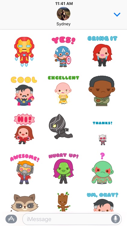 Marvel Stickers: Hero Mix screenshot-3