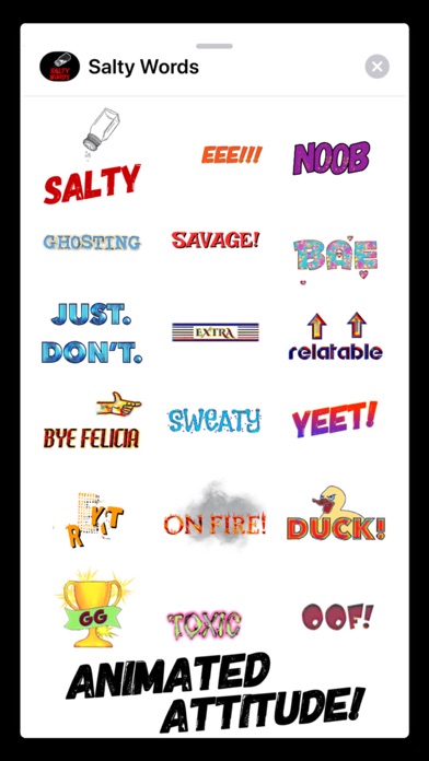 Screenshot #1 pour Salty Words