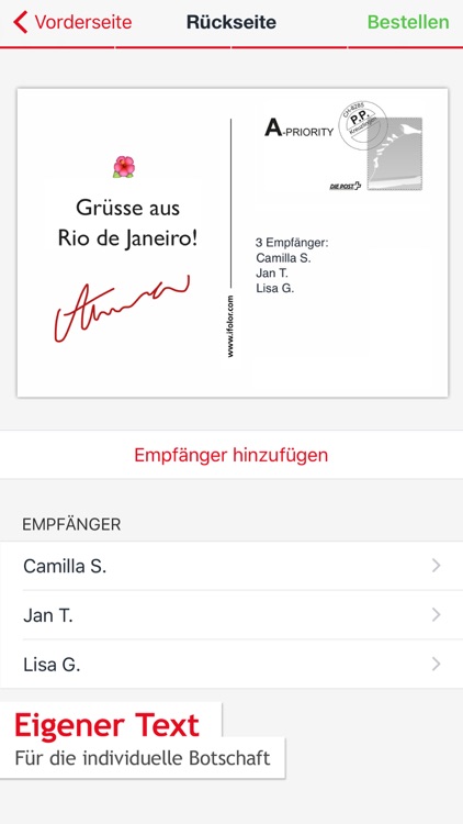 ifolor Postkarten screenshot-3