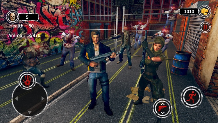 Dark City Zombie Shooting 3D screenshot-4