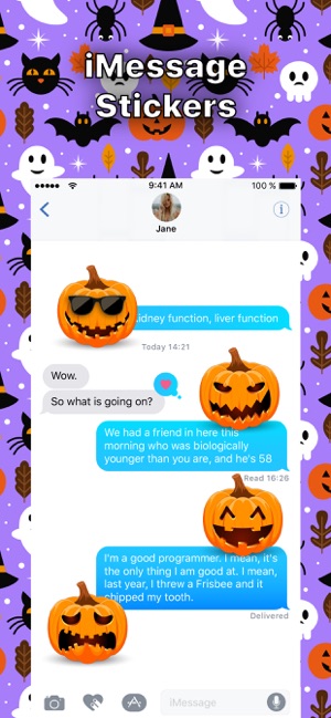 Jack O Lantern Halloween Emoji(圖3)-速報App