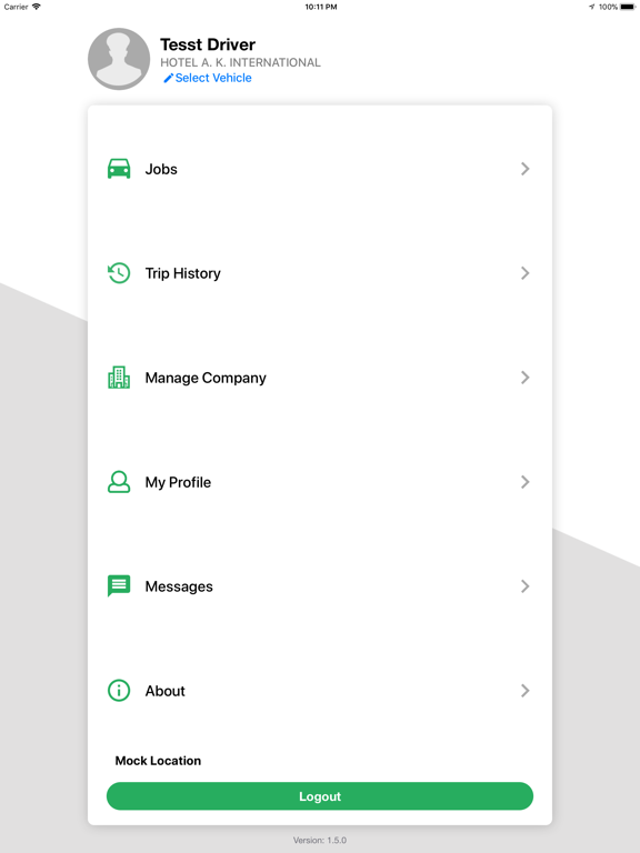 Screenshot #4 pour UTShuttle hotel bus driver app