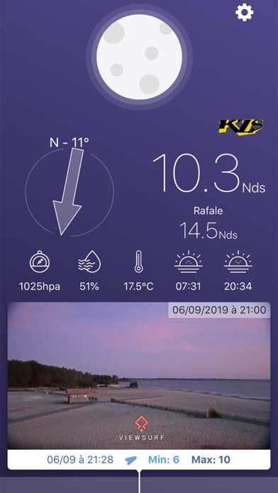 Hourtin kite screenshot 2