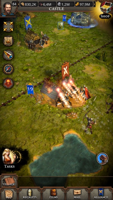 How to cancel & delete Fortress Kings - Castle MMO from iphone & ipad 4