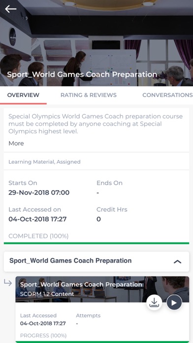 Special Olympics eLearning screenshot 4