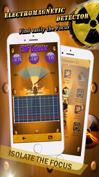 Electromagnetic EMF Detector screenshot-3