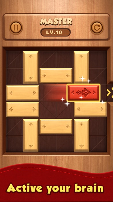 Wood Puzzle: Clear Block Maze screenshot 2