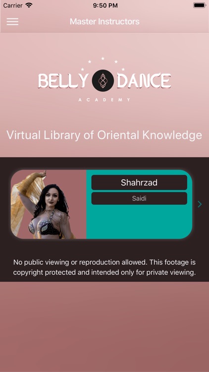 Belly Dance App