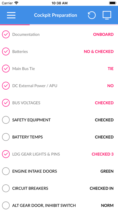 Q400 Cockpit Checklist screenshot 3