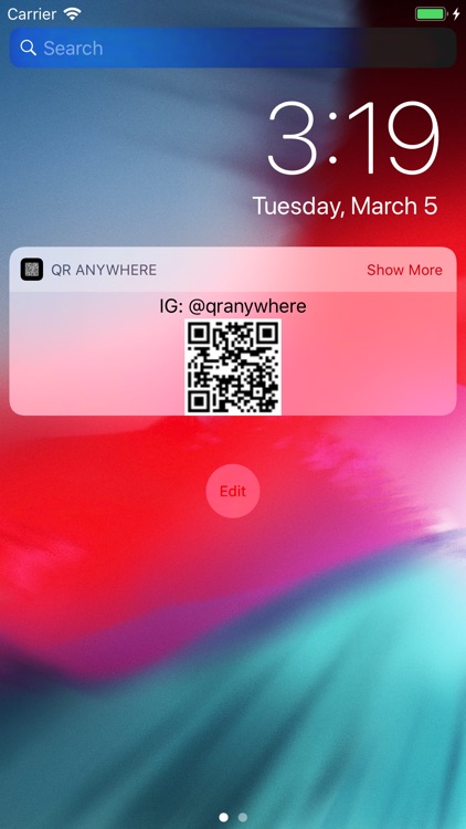 QR Anywhere