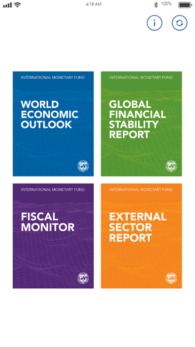 IMF Global Economic Reports screenshot 2