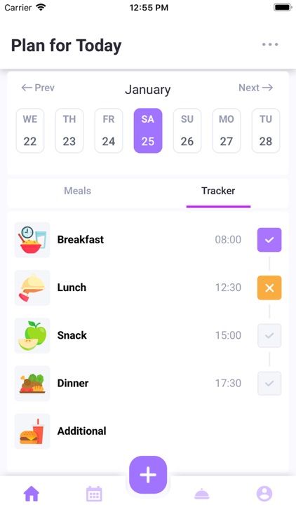 Yamfit: diet & calorie tracker