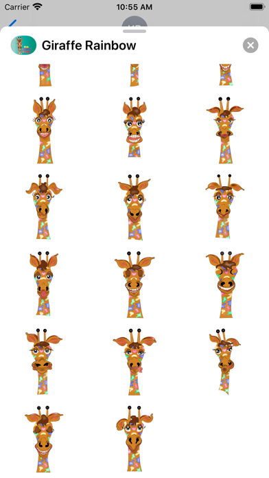 Giraffe Rainbow screenshot 4