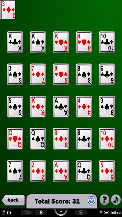 Poker Patience screenshot 1