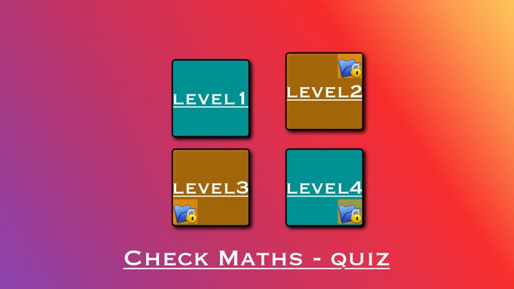 CheckMaths - Quiz