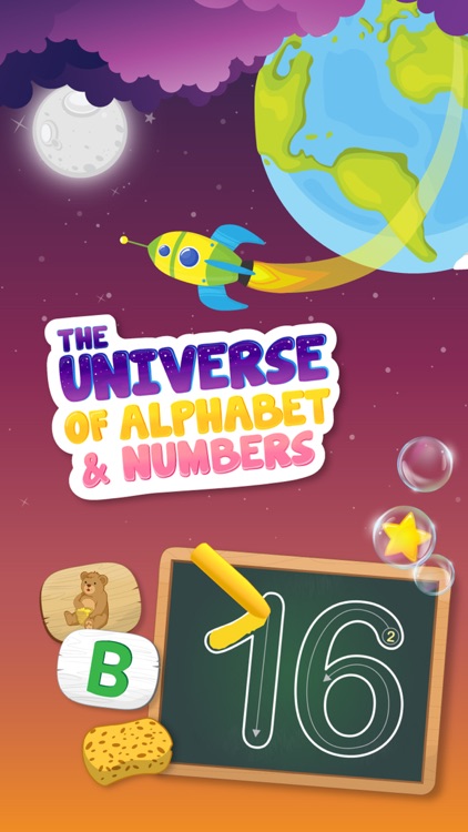 Universe of Alphabet & Numbers screenshot-0