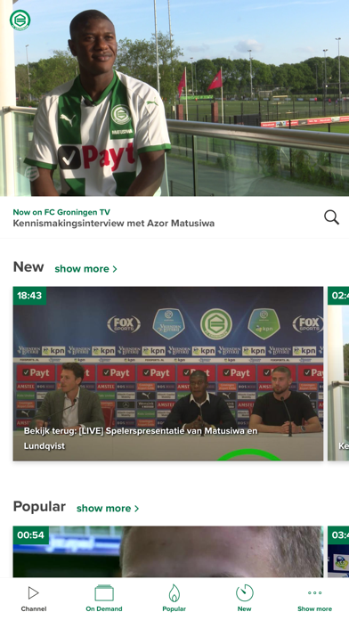 FC Groningen TV screenshot 2