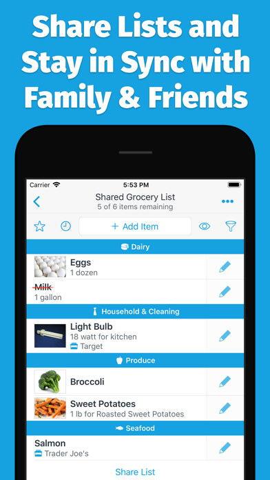 How to cancel & delete AnyList: Grocery Shopping List from iphone & ipad 1