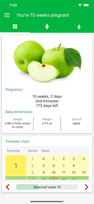 Imágen 1 Pregnancy App. iphone