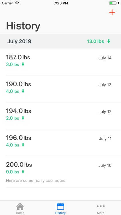 Weight Log - Weight Tracker screenshot-4