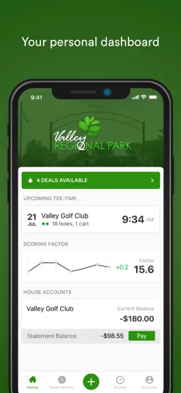 Game screenshot Valley Golf Club apk