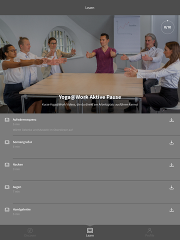 Yoga@Work - náhled