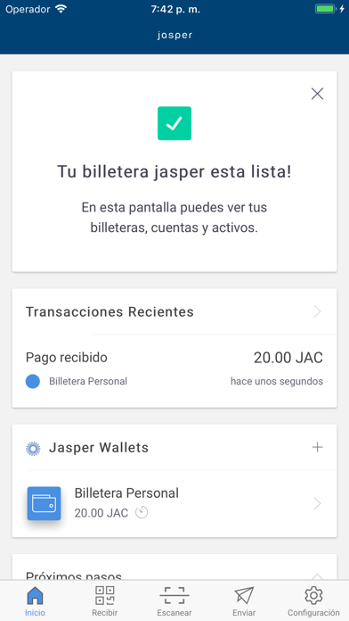 How to cancel & delete Jasperpay Billetera Móvil from iphone & ipad 1