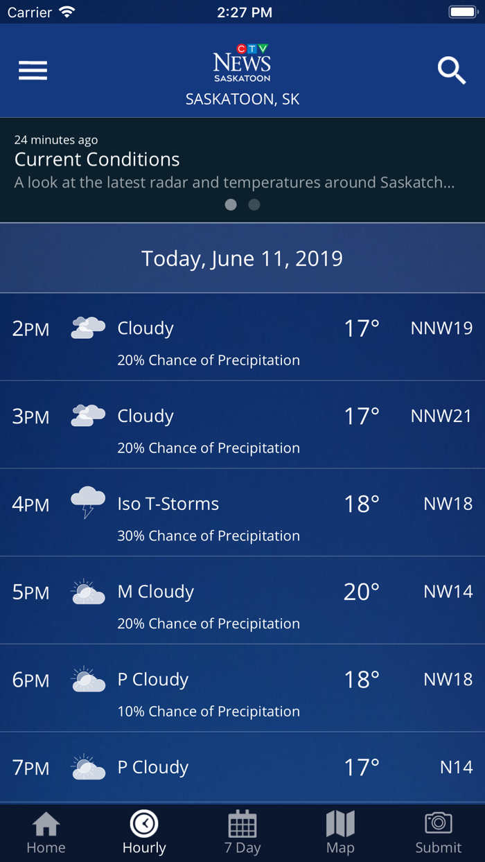 CTV News Saskatoon Weather