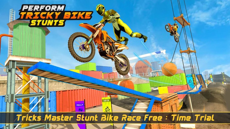 Tricky Bike Stunt Racing Game