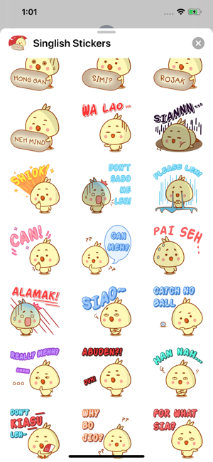 Singlish Stickers pack(圖3)-速報App