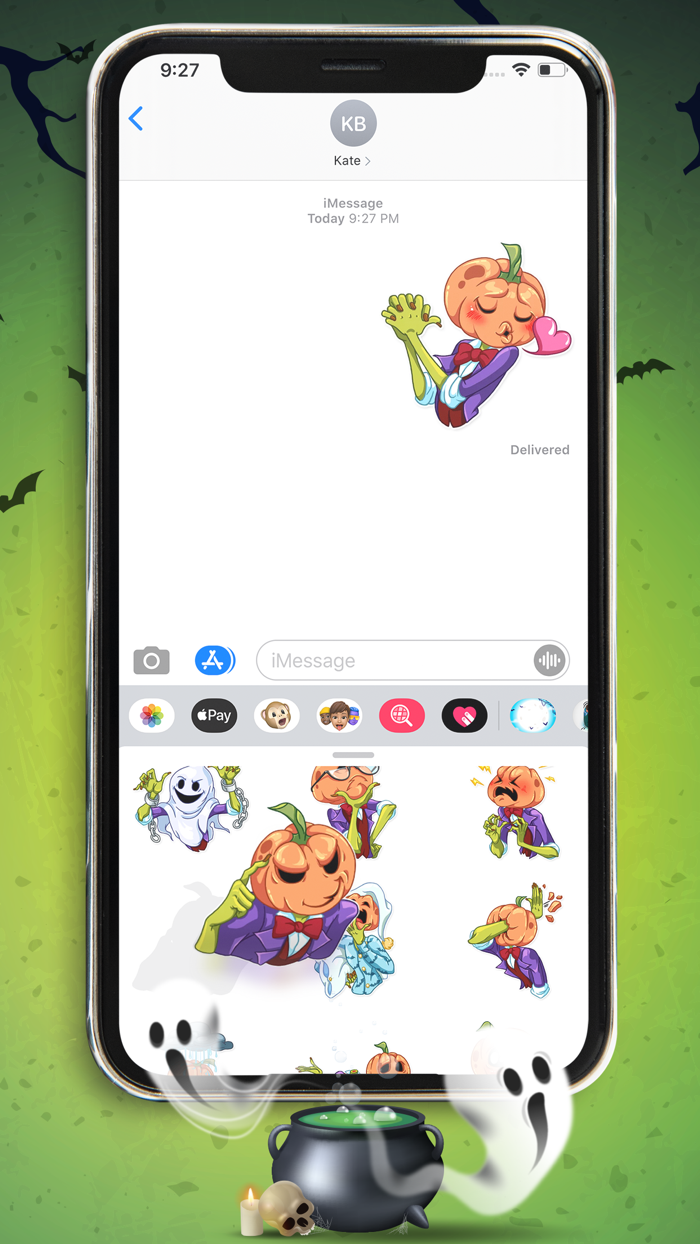 Stickers Halloween Horror